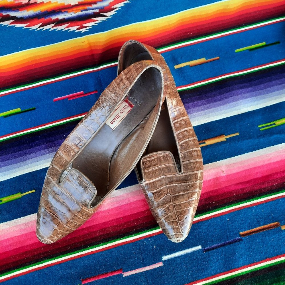 Andy Jllien Leather Shoes Womens Size 8.5 Made in Italy